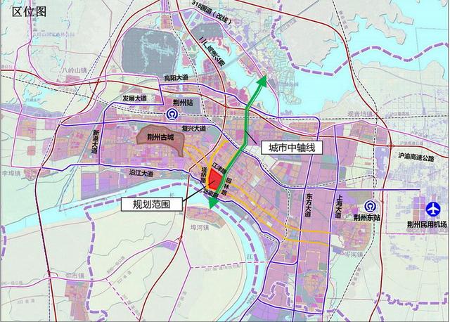 荆州再迎地标建筑 45层双子星闪耀江津湖畔 规划图上还有大量干货