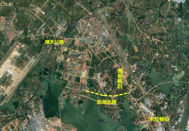 临空产业示范园2019年10月卫星地图实景