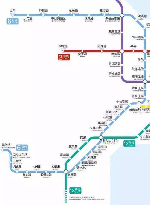 青岛地铁三期规划2号5号6号7号9号12号15号线
