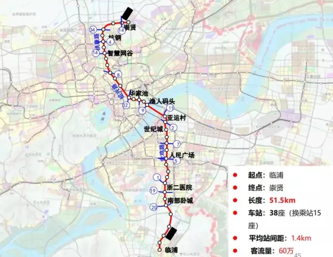 砍了两条新建 加了两条延伸,杭州地铁四期再公示!-杭州楼讯