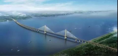 太仓高铁倒计时！首创世界全长万米的沪通长江大桥！