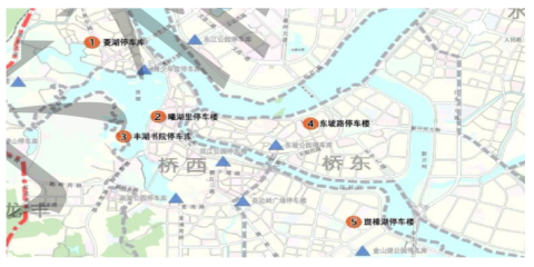 惠州西湖周边将建两停车库,东坡路等市中心地段将增千余车位！