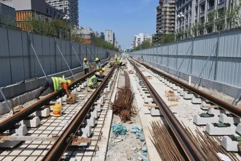 快速路三期和射线工程即将开建，有轨电车后通段火热建设中！