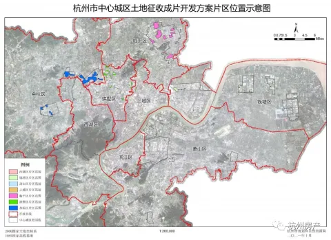 余杭、临平体量最大！杭州市中心城区2021-2023年成片开发方案公示