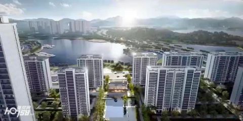肇庆首个保利WELL豪社区，打造128-235㎡南向望湖大平层！