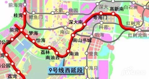 9号线西延线将于11月28日开通初期运营