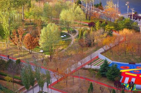 北京华茂绿线北园景观