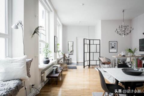 外国夫妇78㎡居家，黑白灰+北欧设计，颜值在线的瑞典小公寓Get下