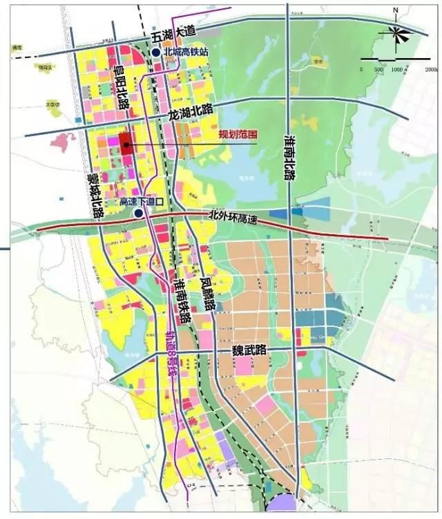 合肥北城2025年规划图图片