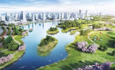 龙湖景粼玖序|七大工程将于2020年开工，合肥中央公园礴而来