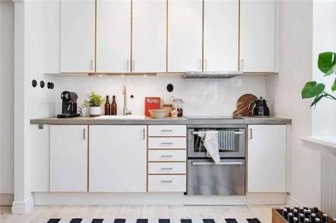 橱柜2.5米-3延米 小户型厨房也可以合理舒适