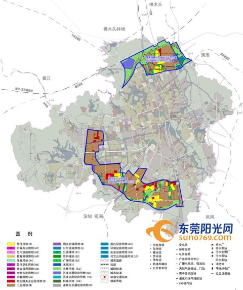 塘厦镇近期建设规划发布 重点建设这2大区域