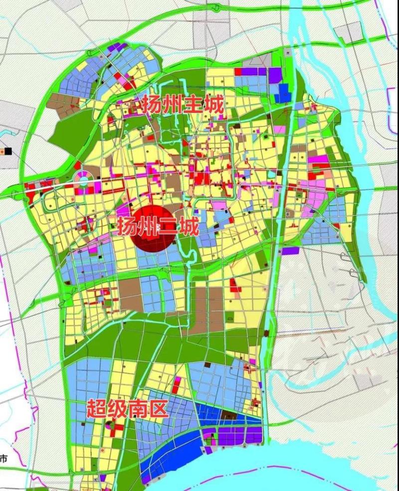 扬州南区发展规划