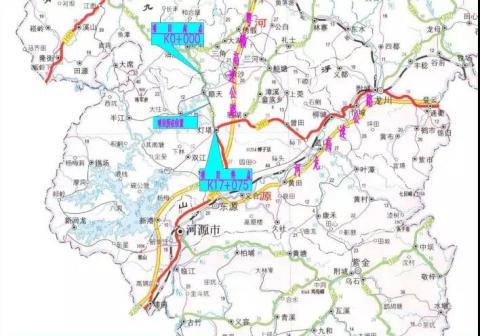 省道S253线东源县顺天至灯塔段提速建设！双向4车道