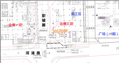 彭城广场将与金鹰连通啦！徐州地铁沿线综合配套项目规划