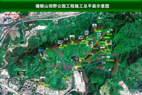 深圳塘朗山郊野公园计划于今年8月竣工交付