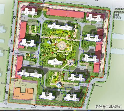 总建面15.5万方 兰州红古碧桂园玖珑湾二期项目总平面图公示
