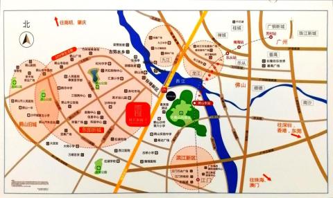 鹤山时代倾城地址在哪里？旁边有高铁站么？最新销售信息？