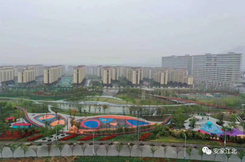 美爆了！江北超级公园震撼实景曝光！雨山路板块牛了