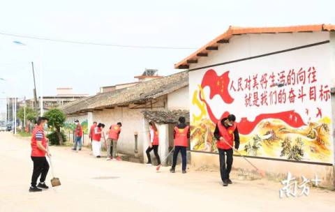 惠城水口开展人居环境志愿服务