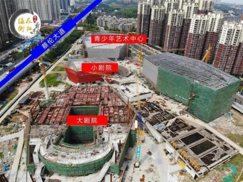 衡阳市规划丨三馆两中心最新施工进度！
