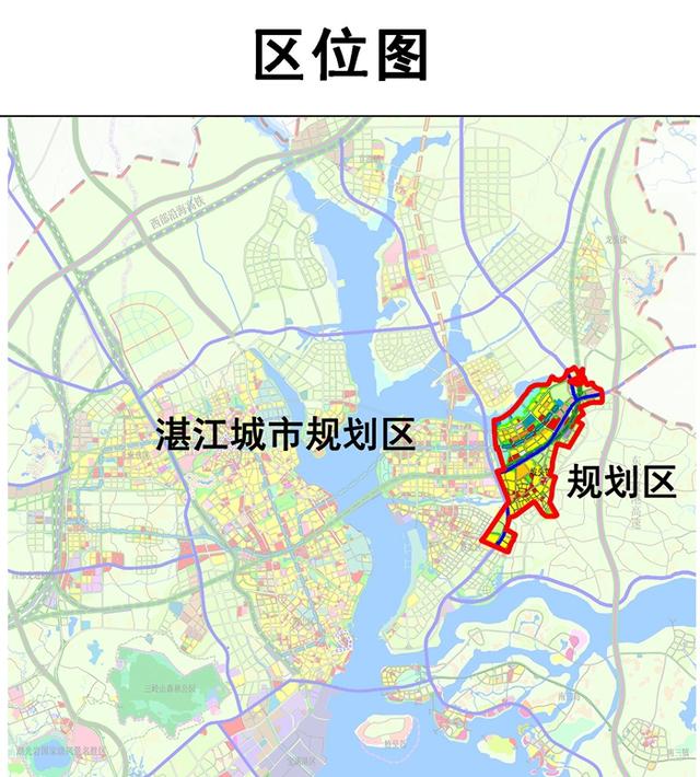 湛江坡头区南三规划图图片