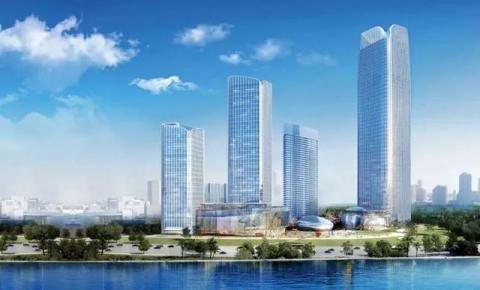 城视｜明园广场开启建设“加速度”，这为我市目前在建最高建筑。