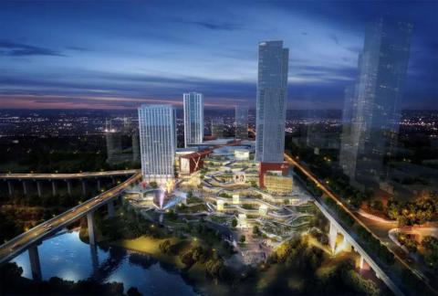 两江国际商务中心|重庆商圈演变史，镌刻一座城市的向心力
