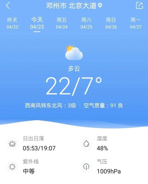 天气变化无常！邓州要下“雪”了？！！