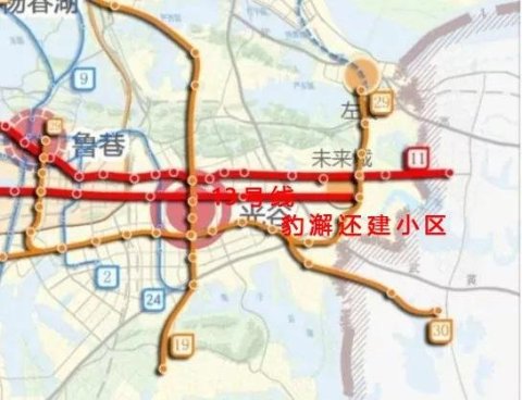 羡慕！光谷这个小区周边规划有3条地铁！官方最新回复来了