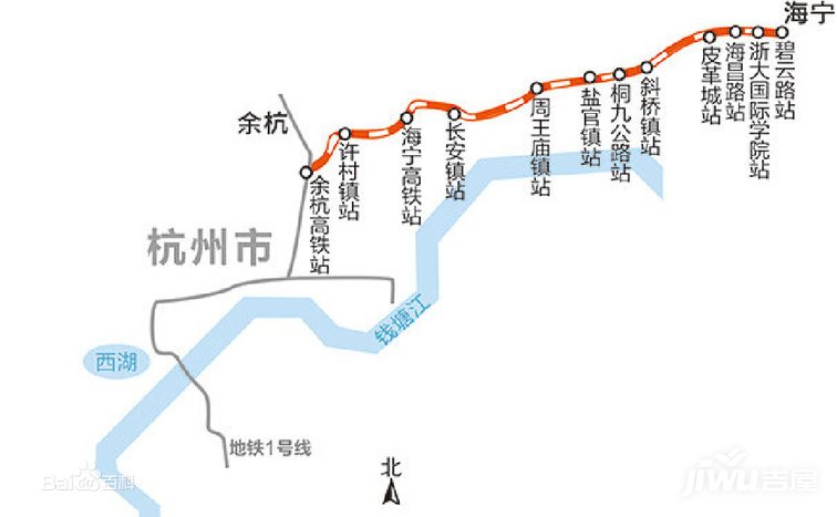 杭海城际铁路地图图片