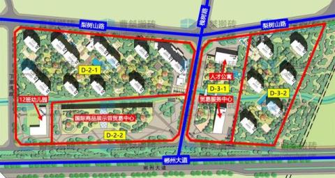 郴州梨树山规划新建两所学校和国际贸易中心