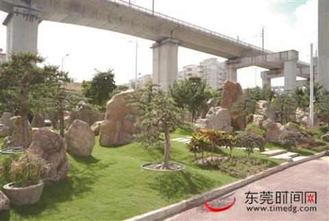 沙田高速公路桥底闲置地有望变身奇石景观公园