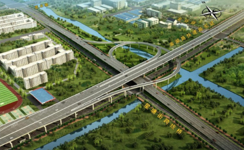 南湖路快速路东延工程（园区段）预计明年通车