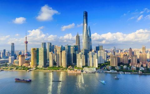 上海上空，新生天境丨禹洲即将用生活焕新城市理想！