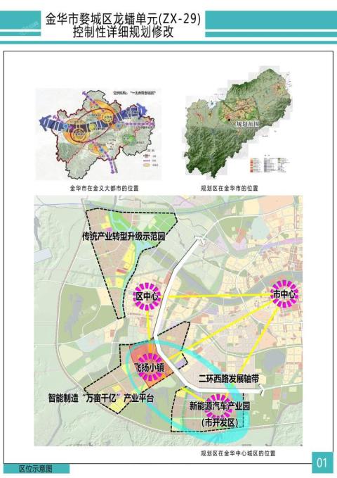 婺城区龙蟠单元（ZX-29）控制性详细规划公示，新建未来社区、飞扬小镇客厅、30班小学等