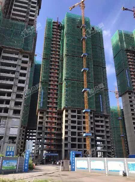 常德奥园誉景湾最新工程播报：1#、2#、3#栋楼喜封金顶！