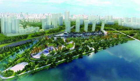 公示！汉江首府项目段滨江绿化景观带即将建设，总规划面积5.32万方