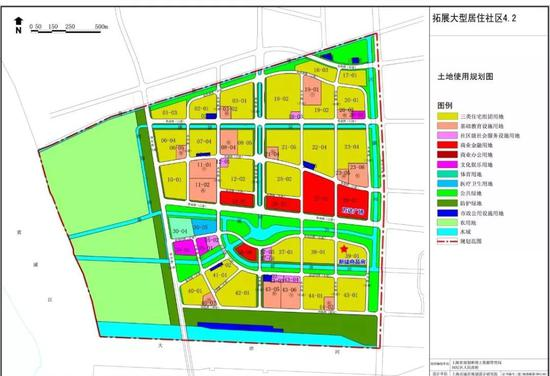 根据此前闵行区浦江拓展大型居住社区控制性详细规划看,周边2幅地块