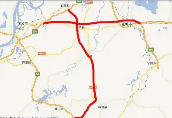 铜陵长江二桥路线图图片