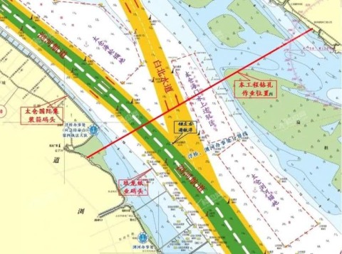 北沿江高铁最新消息！过江通道南支隧道段地质勘察工程即将开工！