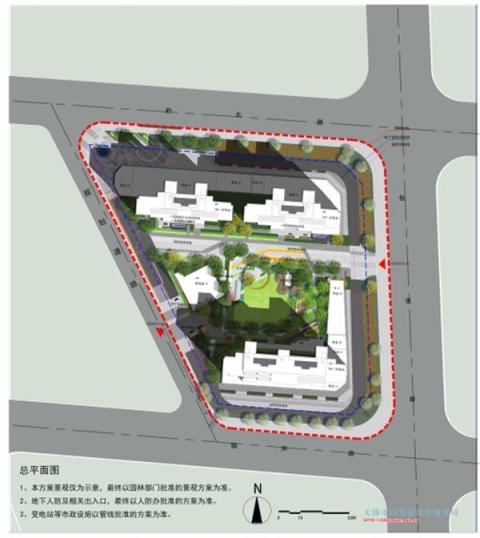 美好置业东方王榭南侧地块规划公示，拟建3栋住宅