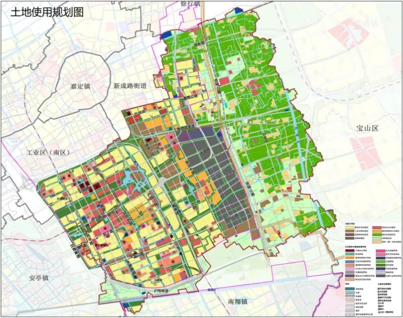 上海嘉定区马陆镇国土空间总体规划发布,规划范围57平方公里