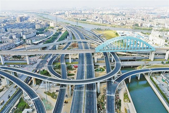深圳最复杂的立交桥图片