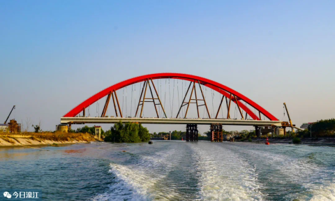 濠江大桥(马滘桥)二桥春节前通车,南滨绿地公园或明年6月启用