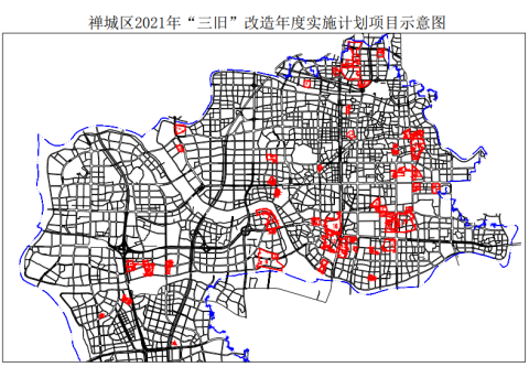 起底！禅城50宗旧改地图！集中地铁沿线！朝安、深村、城北要大改