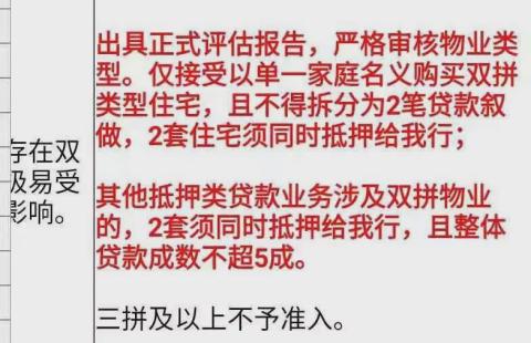 深圳湾双拼豪宅遭重锤:最高只贷5成,三拼拒贷!