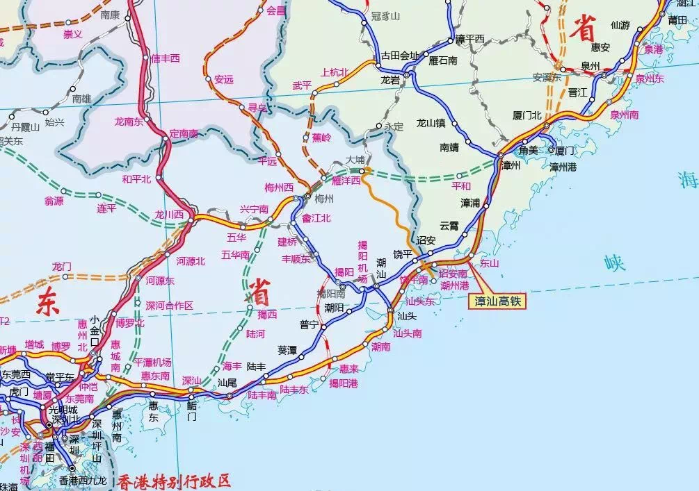 漳汕高铁饶平站规划图图片