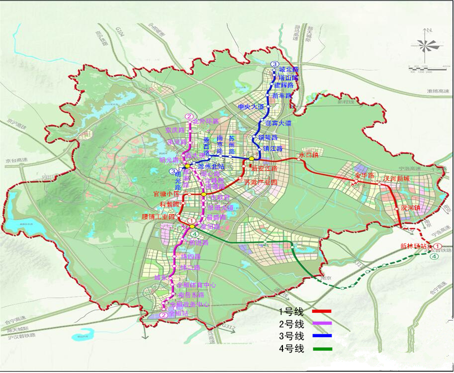 宁滁城际南线线路图图片