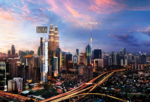马来西亚KLCC双子塔旁国齐轩ISOLA独立门户豪华住宅单价